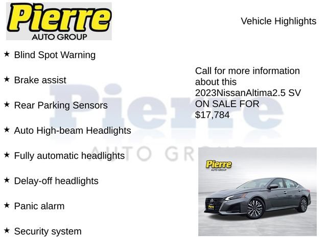 Used 2023 Nissan Altima 2.5 SV image 14
