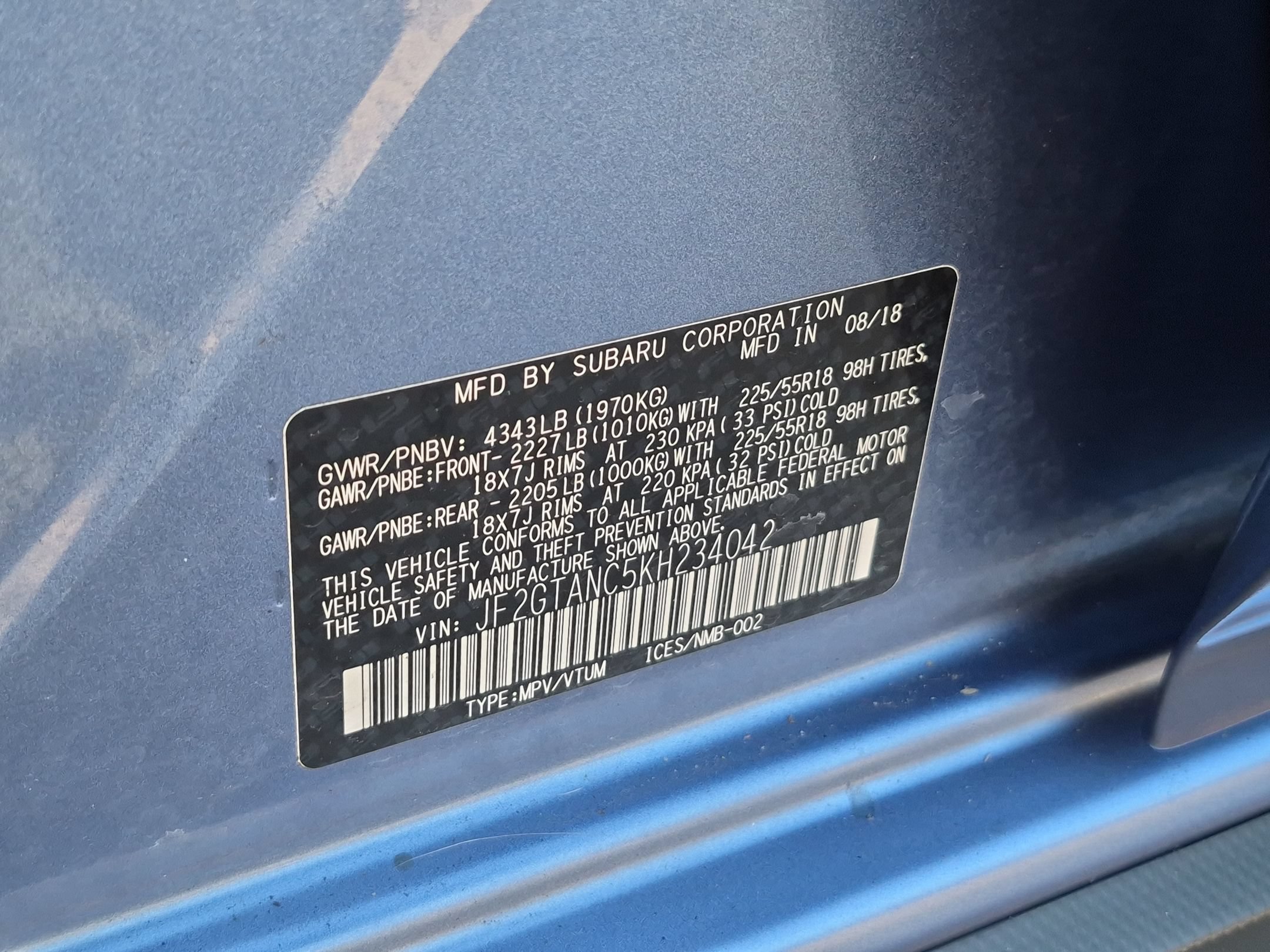 Used 2019 Subaru Crosstrek 2.0i Limited w/ Moonroof Package w/Navigation AWD/4WD image 25