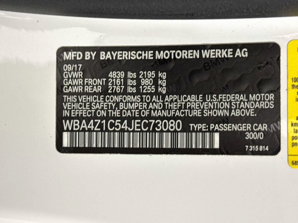 Used 2018 BMW 430i Convertible RWD image 40