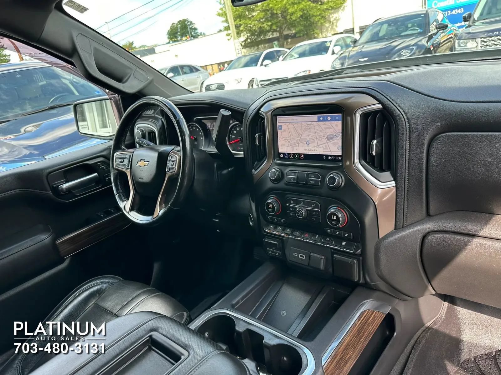 Used 2019 Chevrolet Silverado 1500 High Country w/ Trailer Camera Package AWD/4WD image 12