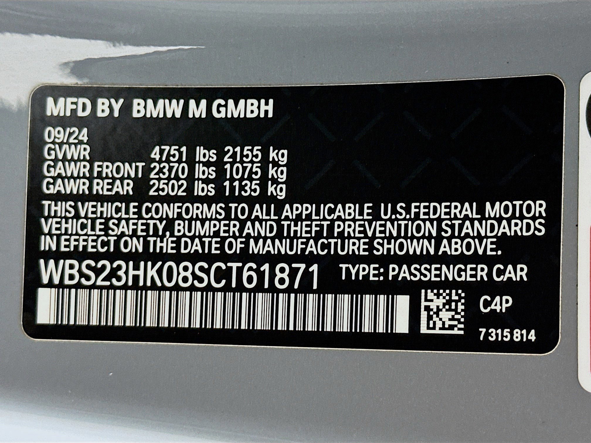 Used 2025 BMW M4 Competition w/ Executive Package image 35