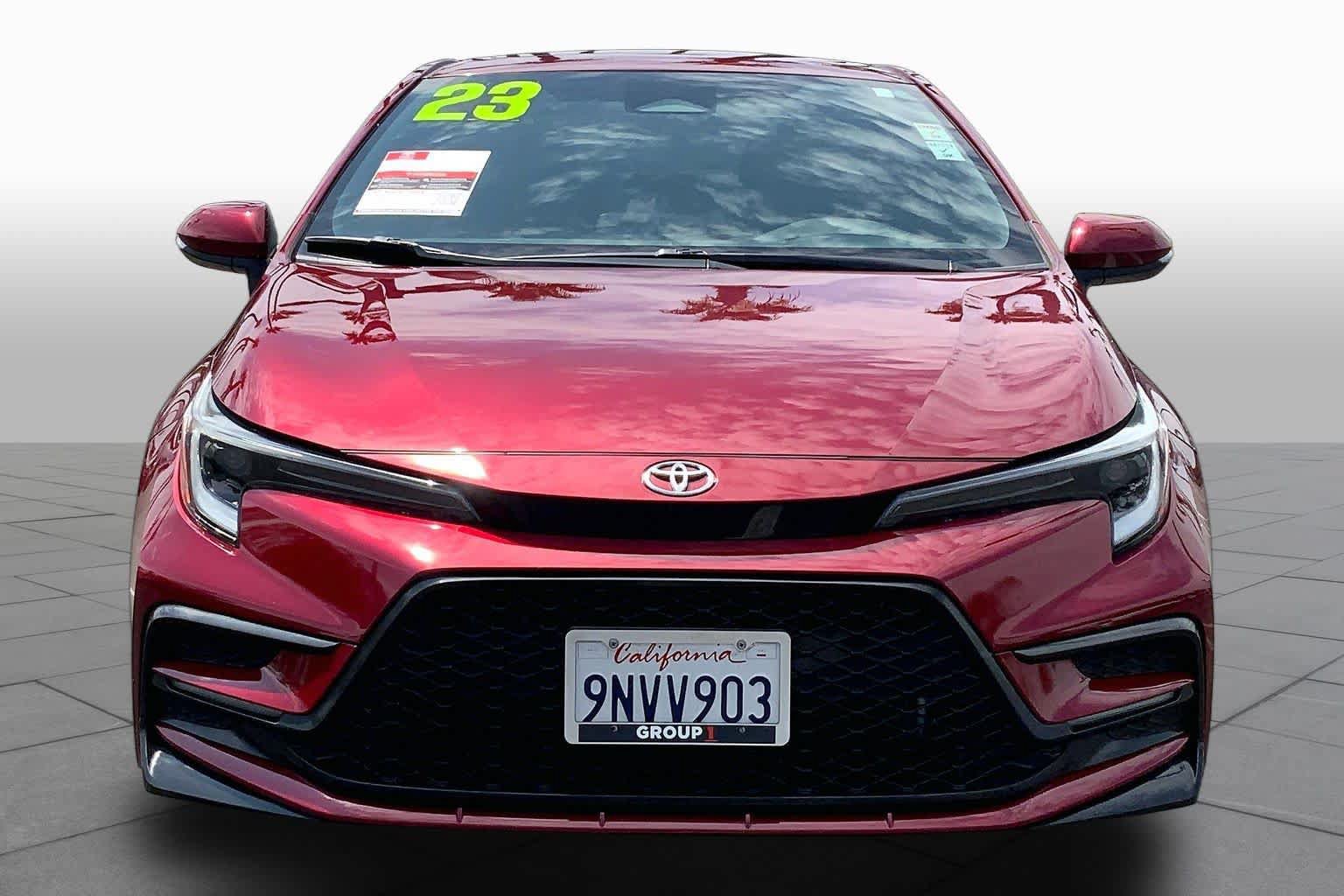 Certified 2023 Toyota Corolla SE w/ SE Premium Package FWD image 3
