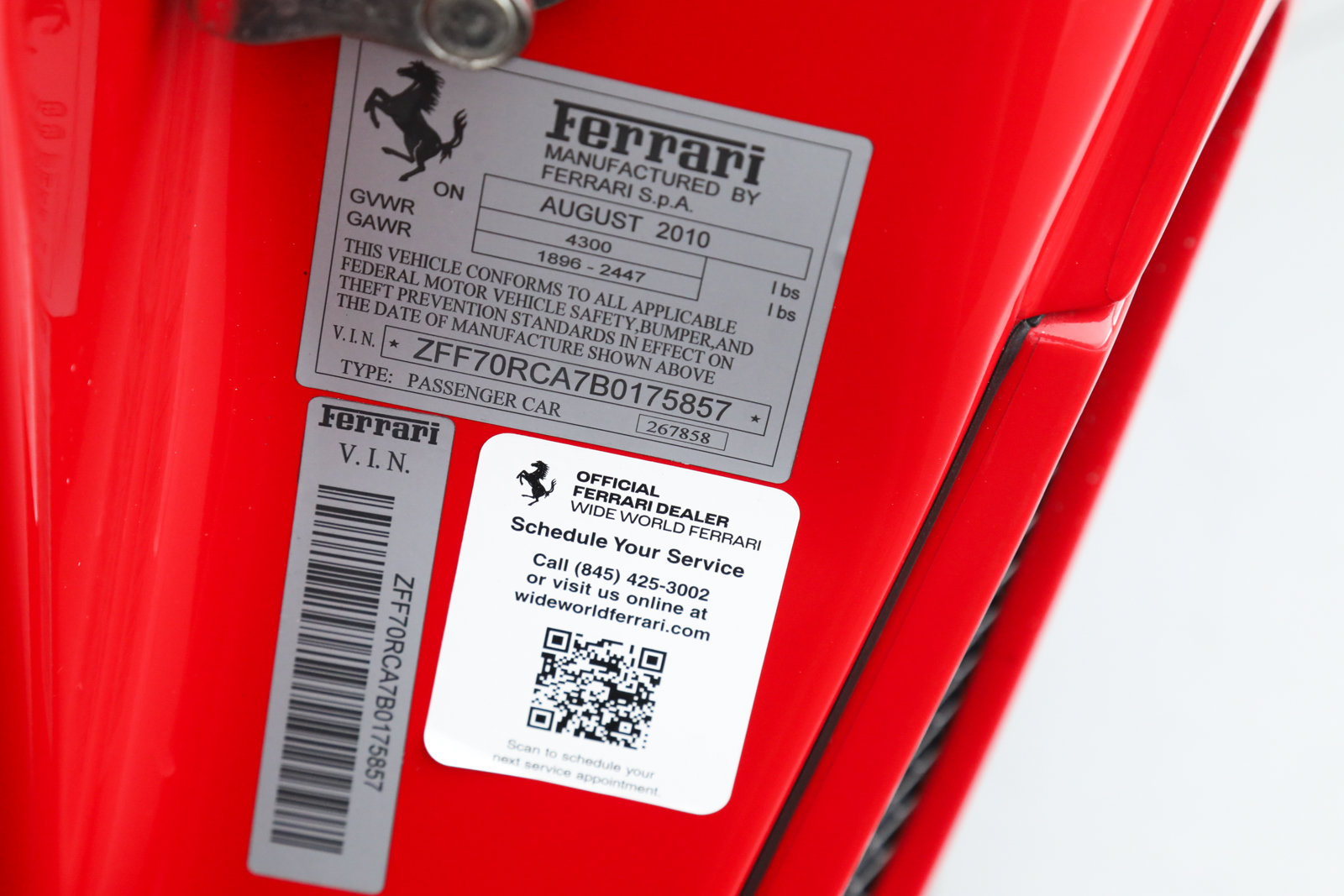 Used 2011 Ferrari 599 GTO RWD image 45