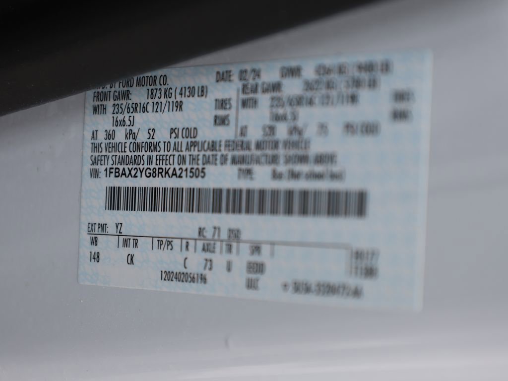 Used 2024 Ford Transit 350 XLT image 37