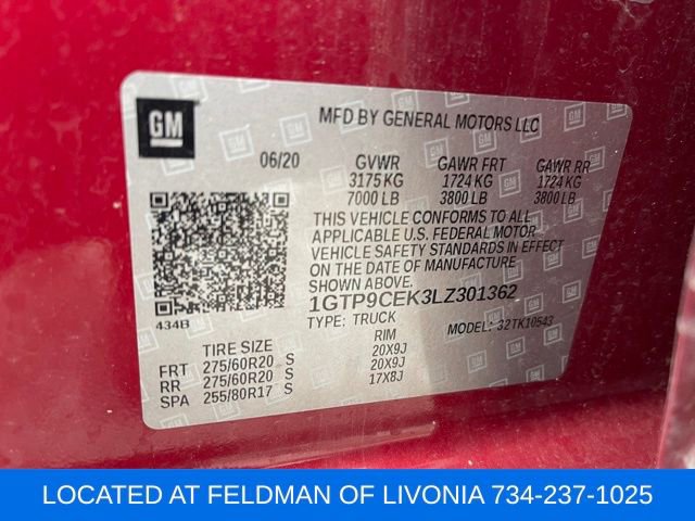 Certified 2020 GMC Sierra 1500 Elevation w/ Elevation Value Package image 10