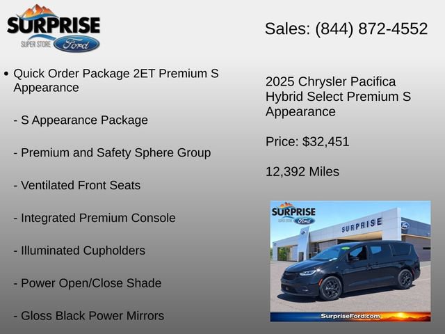 Used 2025 Chrysler Pacifica Premium FWD image 6