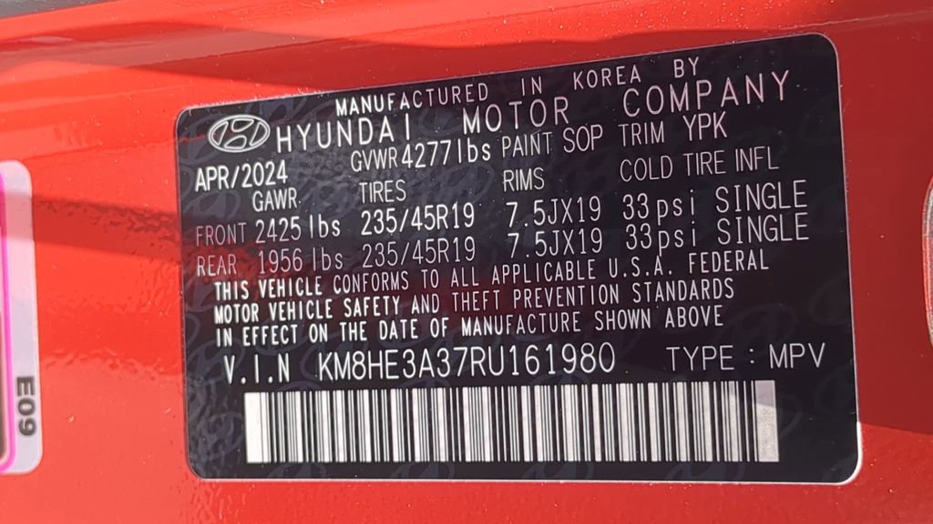 Certified 2024 Hyundai Kona Limited FWD image 25