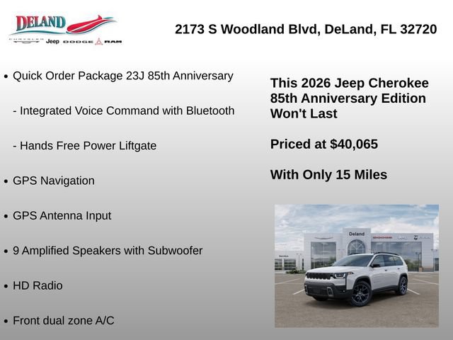 New 2026 Jeep Cherokee Limited AWD/4WD image 38
