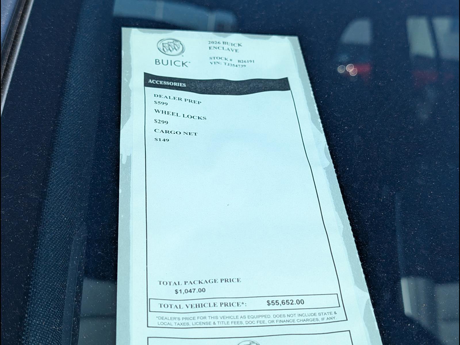 New 2026 Buick Enclave Preferred w/ Power Package AWD/4WD image 9