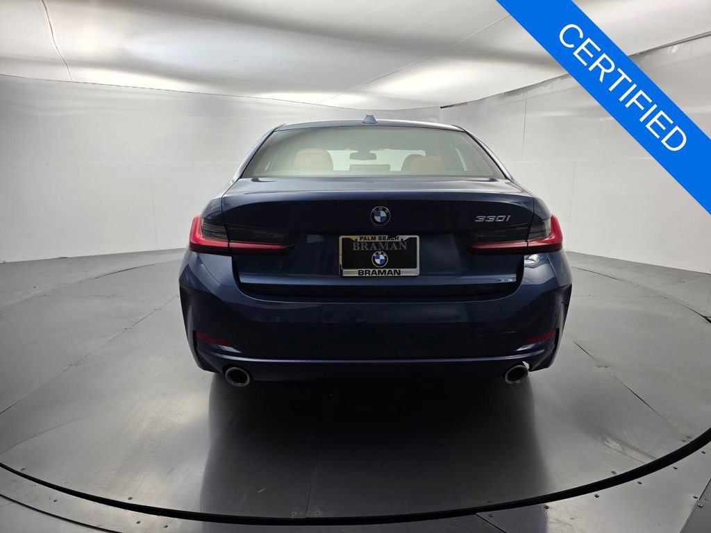 Certified 2023 BMW 330i Sedan w/ Driving Assistance Package RWD image 5