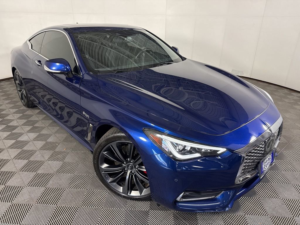 Used 2018 INFINITI Q60 Red Sport 400 w/ Sensory Package 3.0T Sport AWD/4WD image 2