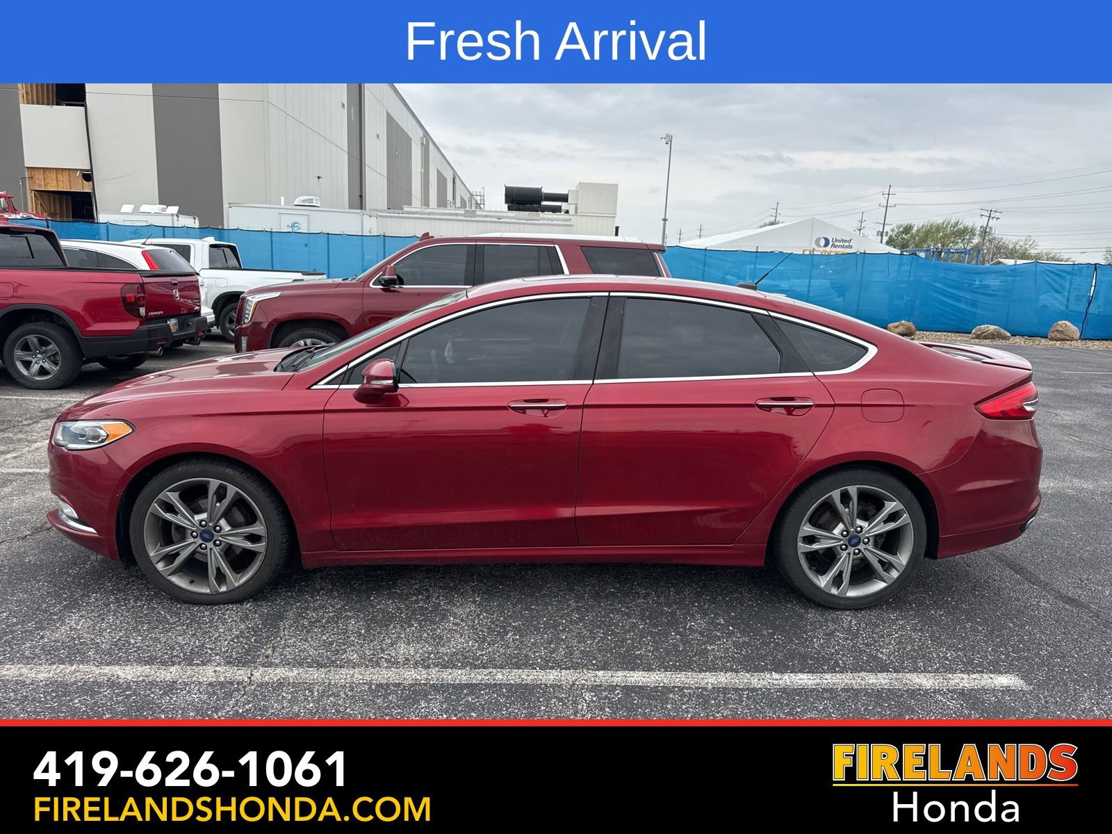 Used 2017 Ford Fusion Titanium image 1