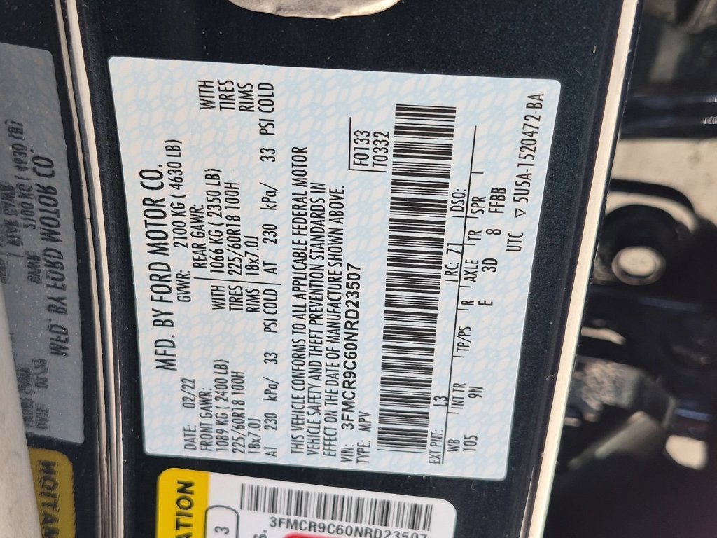 Used 2022 Ford Bronco Sport Outer Banks AWD/4WD image 36
