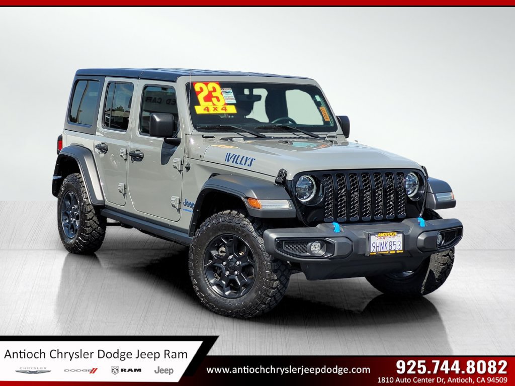Certified 2023 Jeep Wrangler Unlimited w/ 8.4" Radio Group