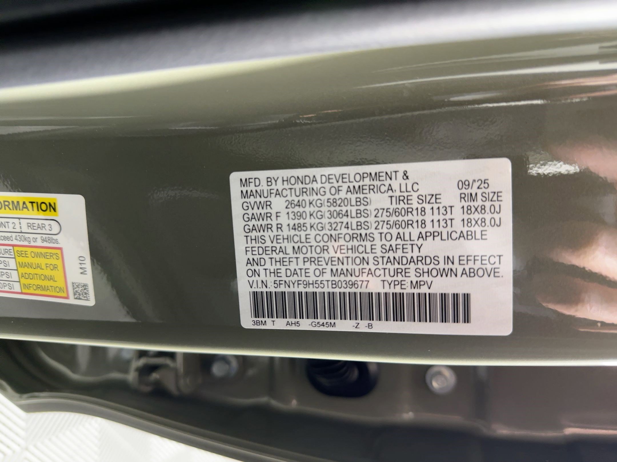 New 2026 Honda Passport TrailSport image 18