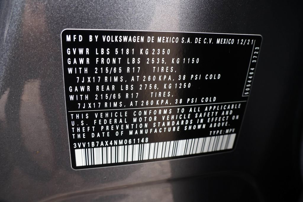 Used 2022 Volkswagen Tiguan S image 42