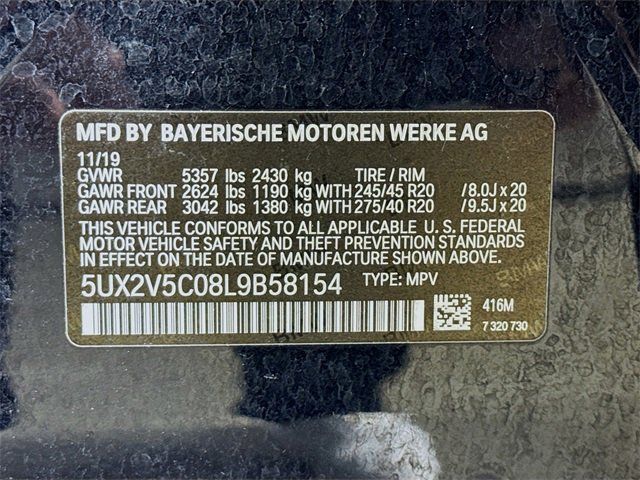 Used 2020 BMW X4 M40i w/ Premium Package image 33