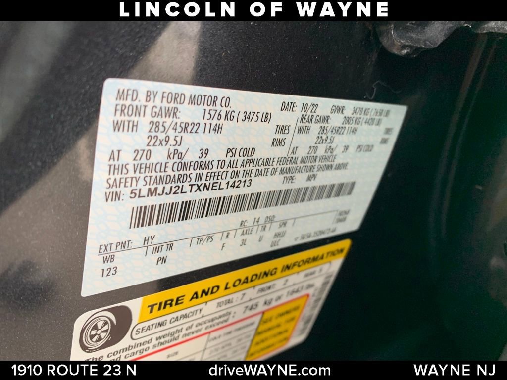 Certified 2022 Lincoln Navigator Reserve image 28