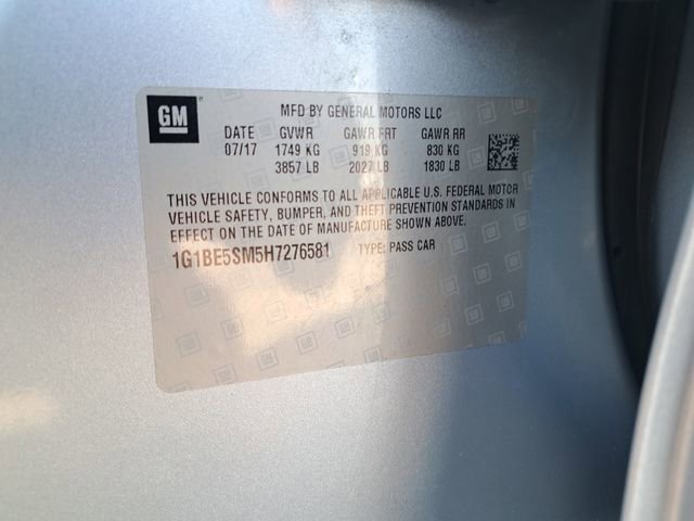 Used 2017 Chevrolet Cruze LT w/ Convenience Package image 35