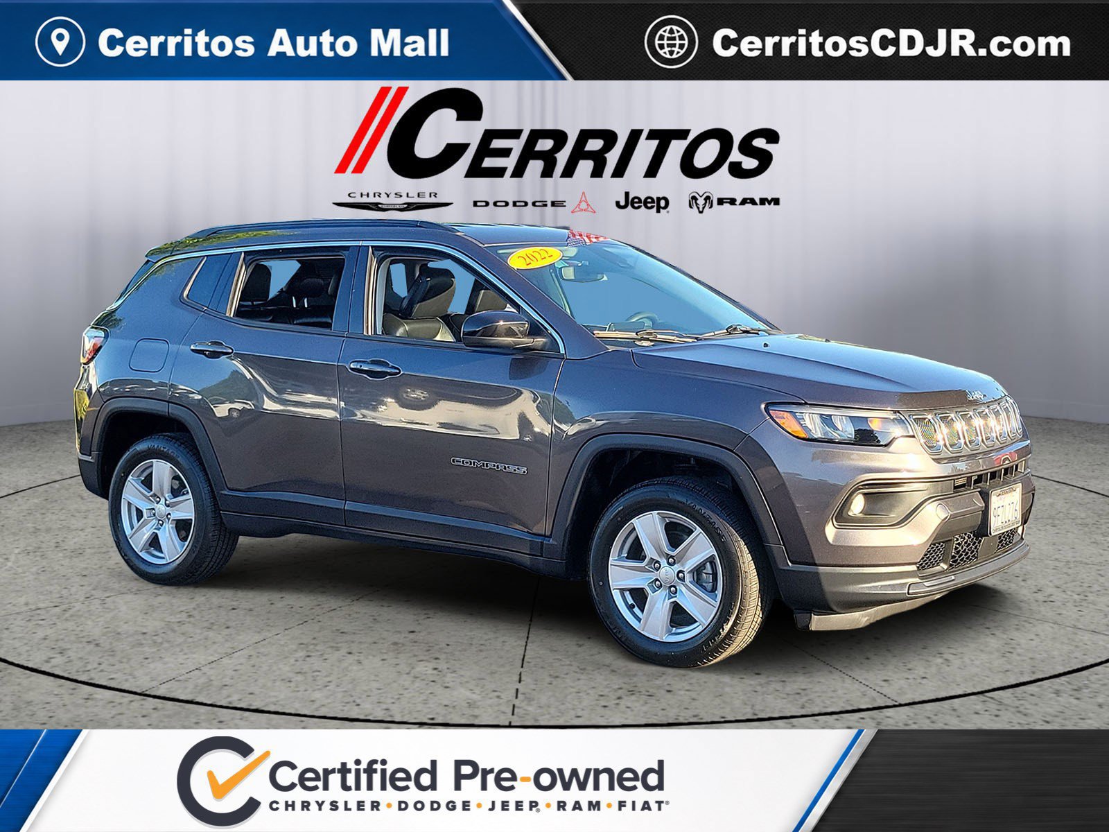 Certified 2022 Jeep Compass Latitude