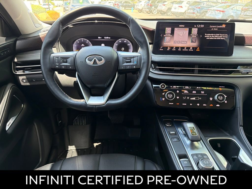 Certified 2022 INFINITI QX60 Sensory w/ Vision Package AWD/4WD image 2