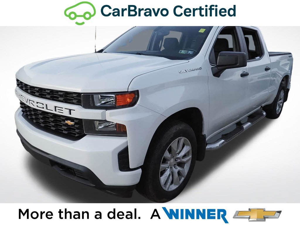 Used 2020 Chevrolet Silverado 1500 Custom w/ Custom Value Package AWD/4WD image 1