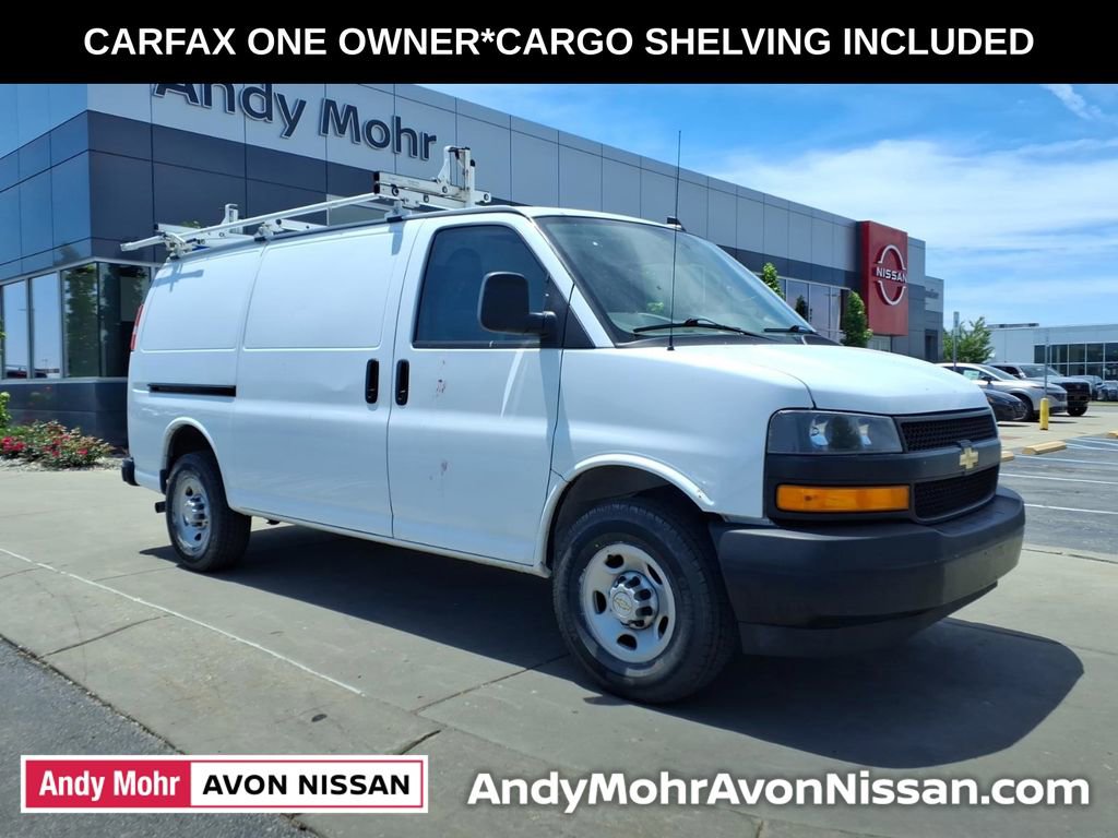 Used 2022 Chevrolet Express 2500 w/ Safety Package RWD image 1
