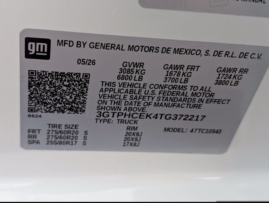 New 2026 GMC Sierra 1500 Elevation w/ Elevation Select Package RWD image 34