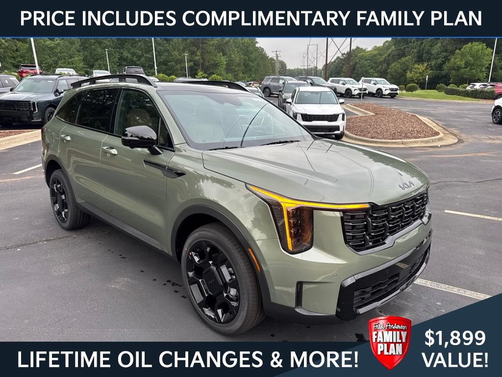 New 2026 Kia Sorento SX Prestige w/ Olive Brown Leather Package AWD/4WD image 1