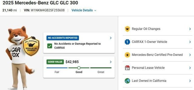 Certified 2025 Mercedes-Benz GLC 300 image 3