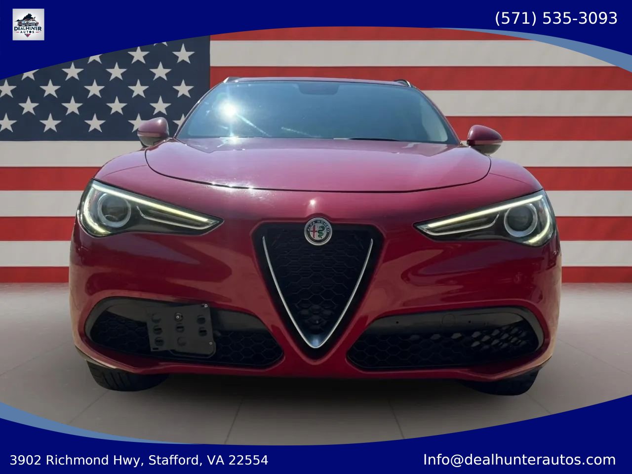 Used 2018 Alfa Romeo Stelvio Sport w/ Quick Order Package 22J Sport AWD/4WD image 2