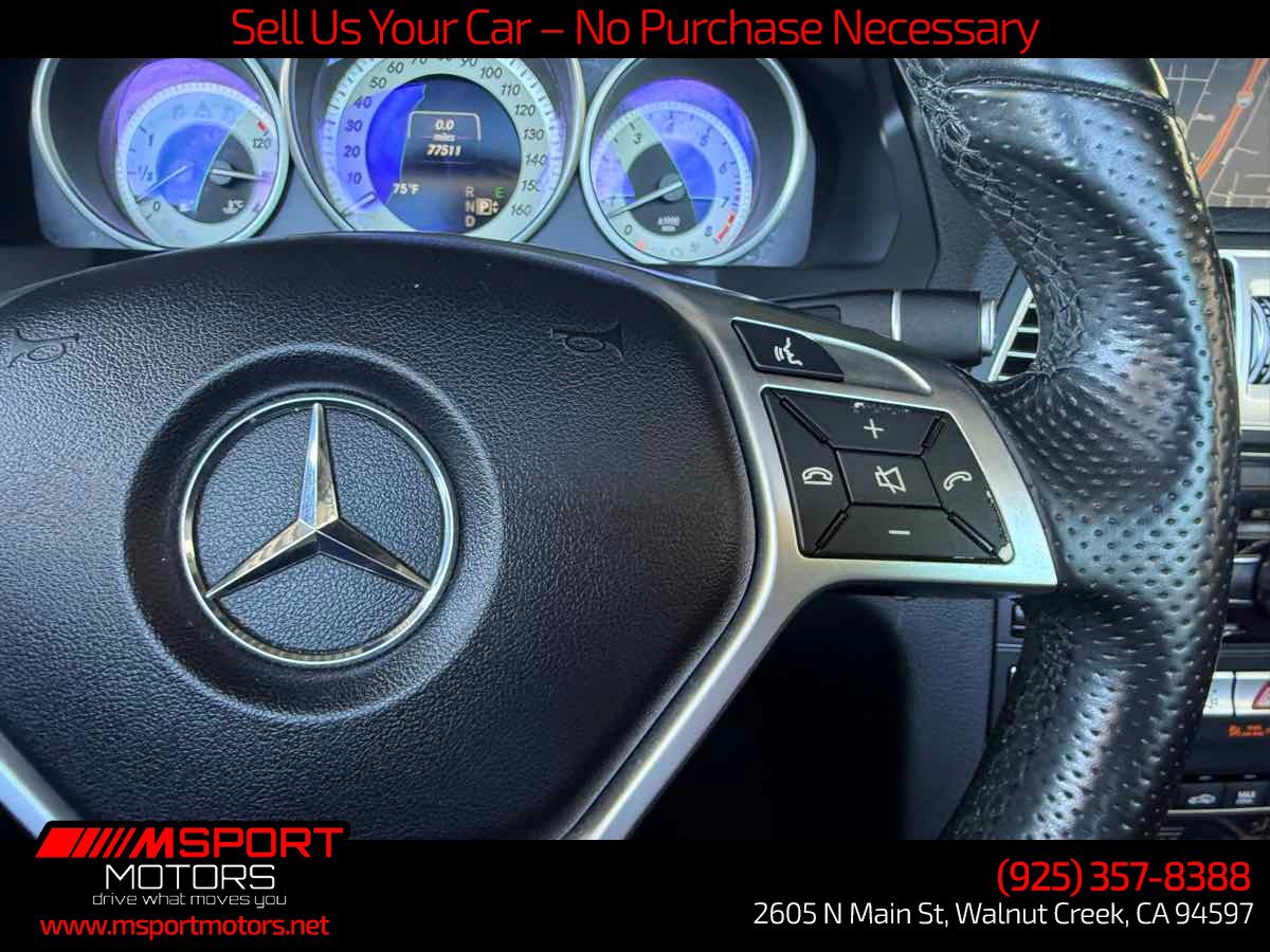 Used 2015 Mercedes-Benz E 400 Cabriolet w/ Premium 1 Package image 25