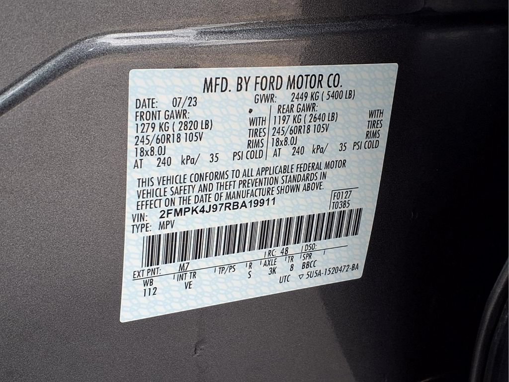 Used 2024 Ford Edge SEL AWD/4WD image 23