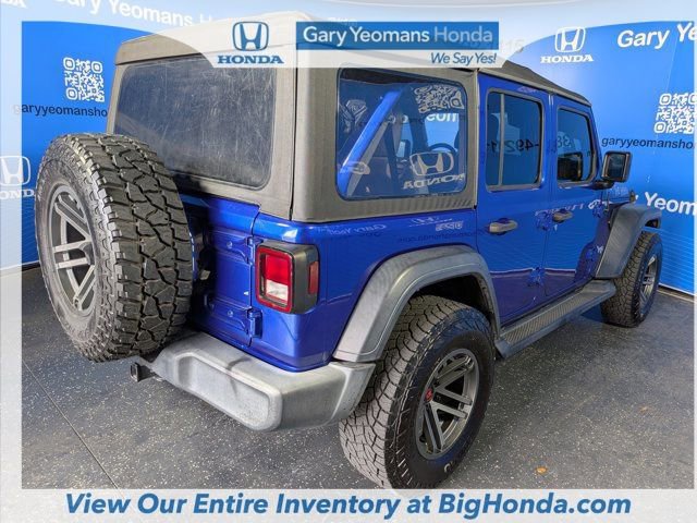 Used 2018 Jeep Wrangler Unlimited Sport S AWD/4WD image 6
