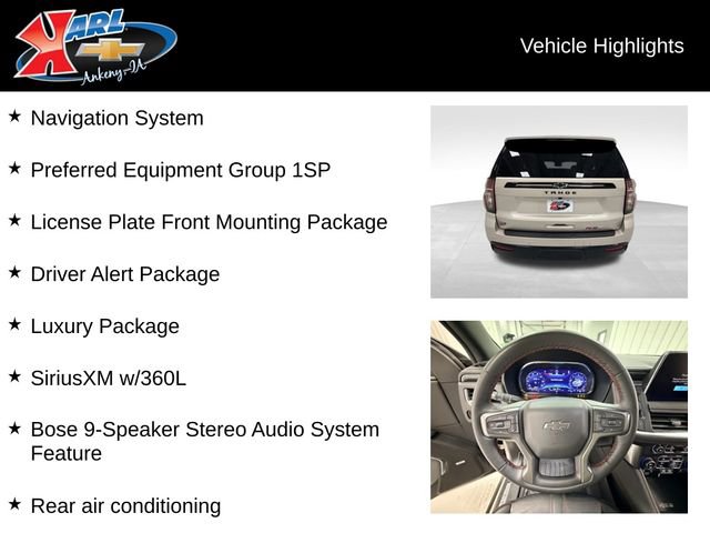 Certified 2024 Chevrolet Tahoe RST w/ Luxury Package image 2