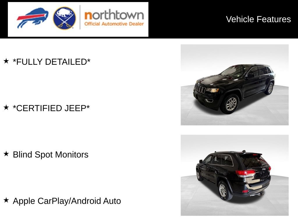 Certified 2020 Jeep Grand Cherokee Laredo AWD/4WD image 4