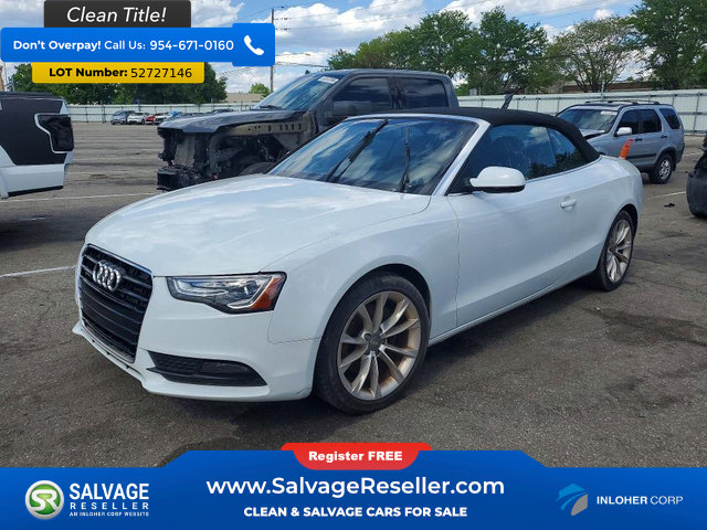 Used 2014 Audi A5 2.0T Premium w/ Lighting Package AWD/4WD image 1