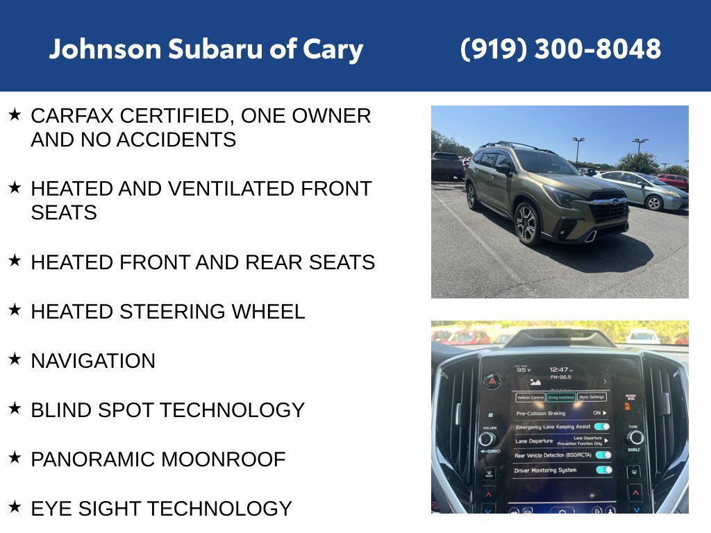 Used 2025 Subaru Ascent Touring AWD/4WD image 6