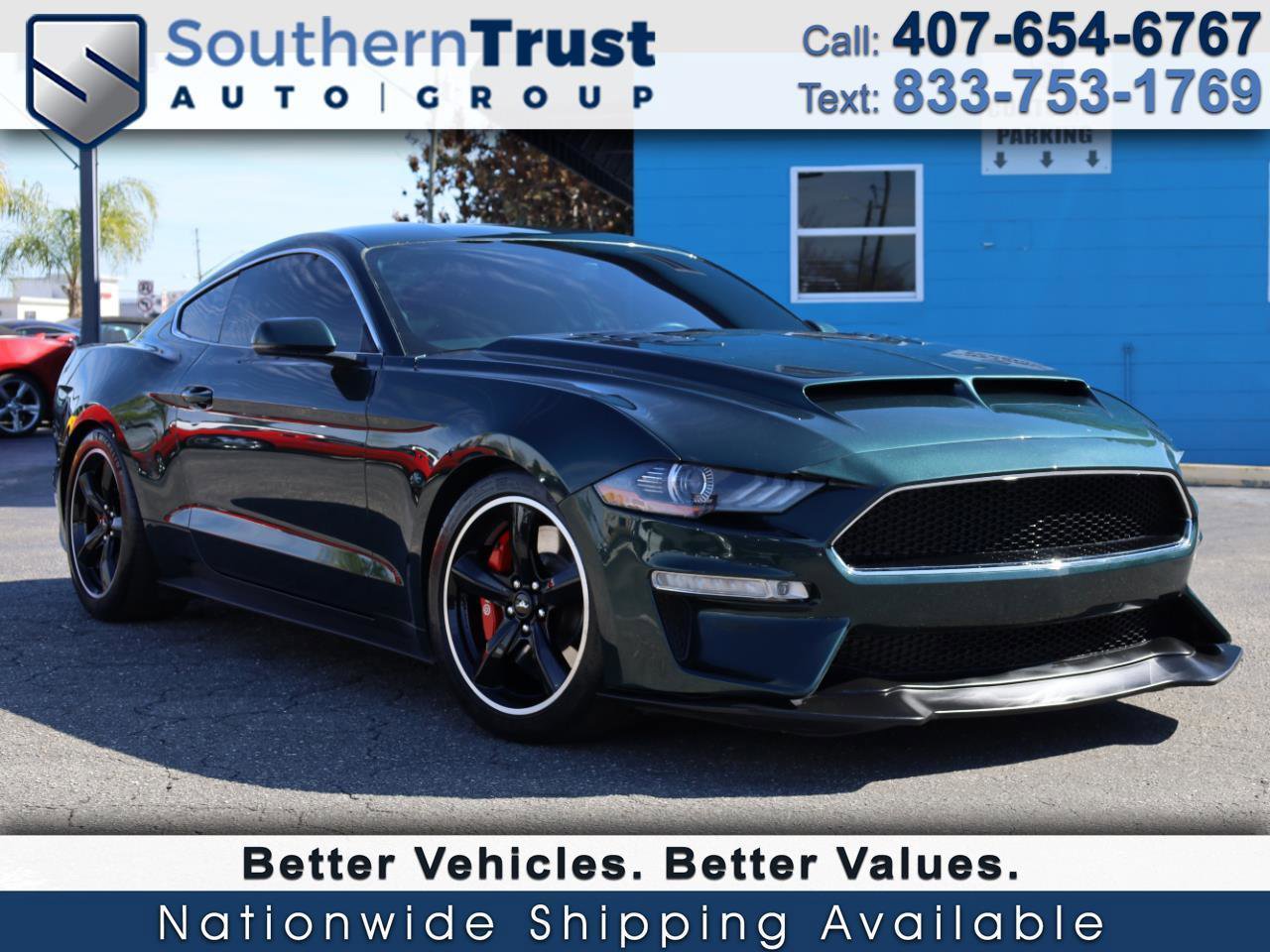 Used 2019 Ford Mustang Bullitt w/ Bullitt Electronics Package RWD image 1