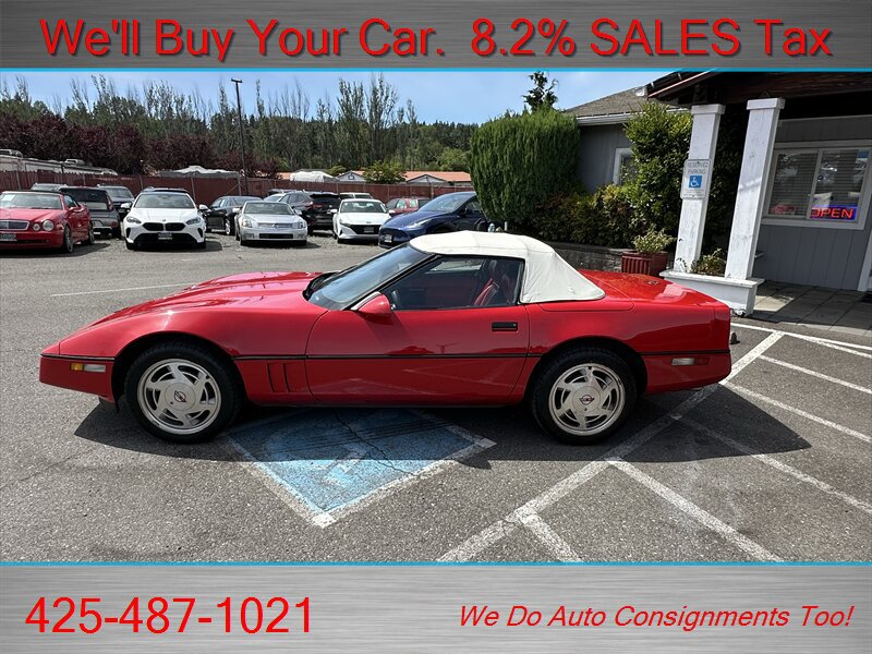 Used 1989 Chevrolet Corvette Convertible RWD image 4