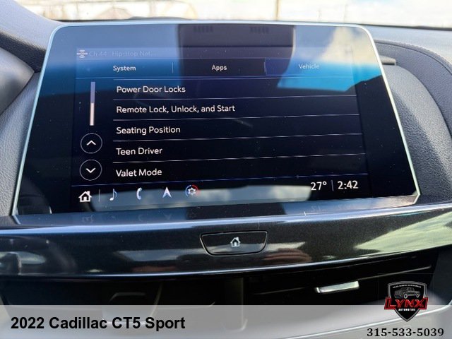 Used 2022 Cadillac CT5 Sport image 27