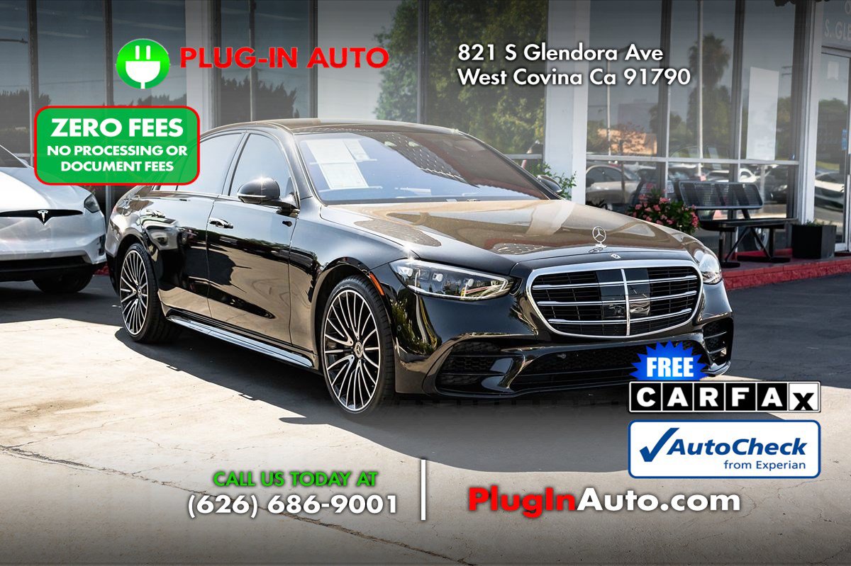 Used 2021 Mercedes-Benz S 580 4MATIC Sedan image 3