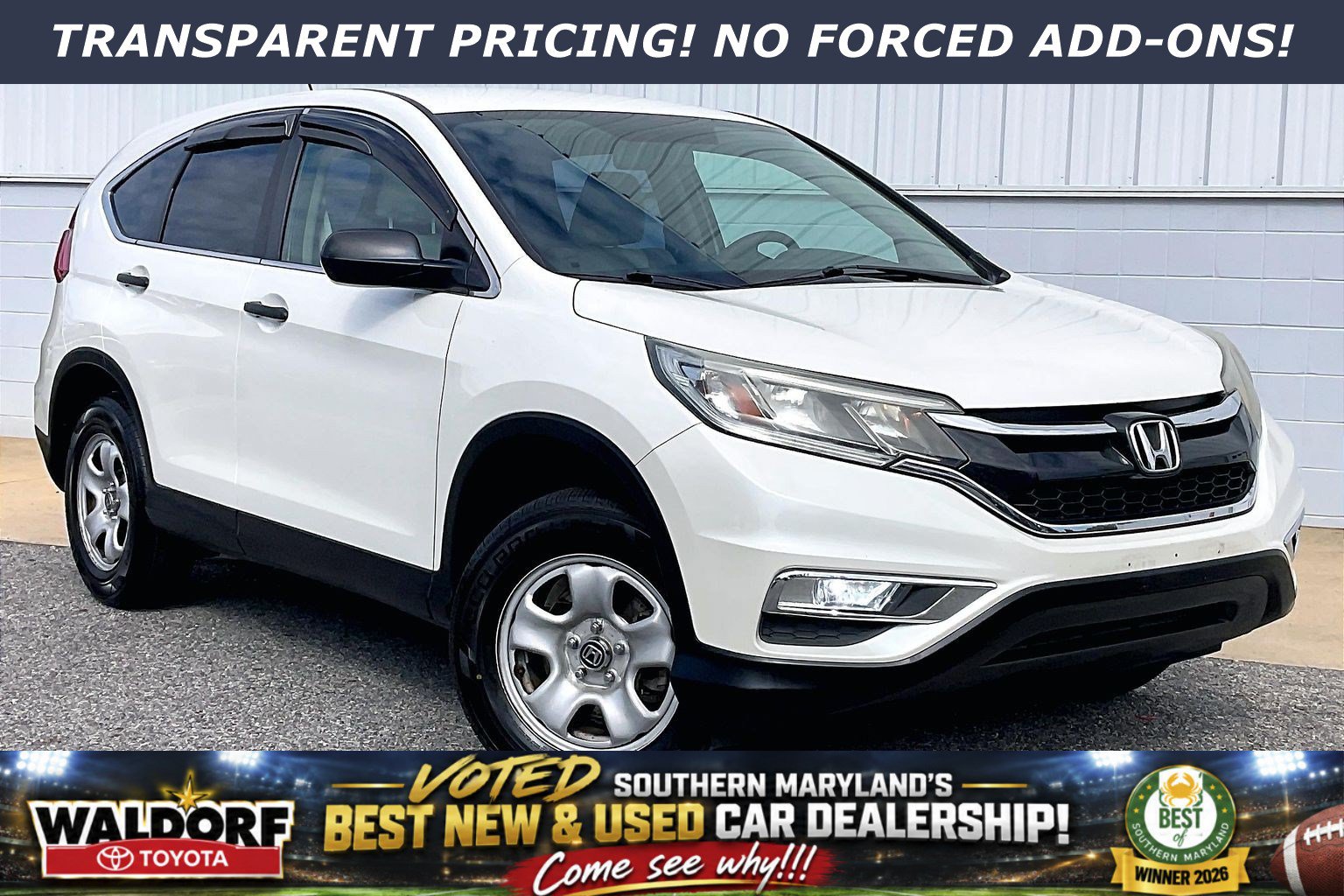 Used 2016 Honda CR-V LX