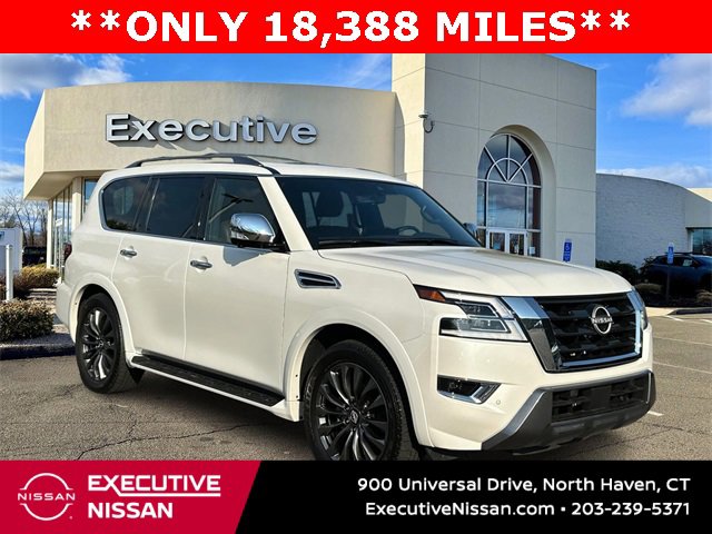 Certified 2024 Nissan Armada Platinum w/ Captain's Chairs Package