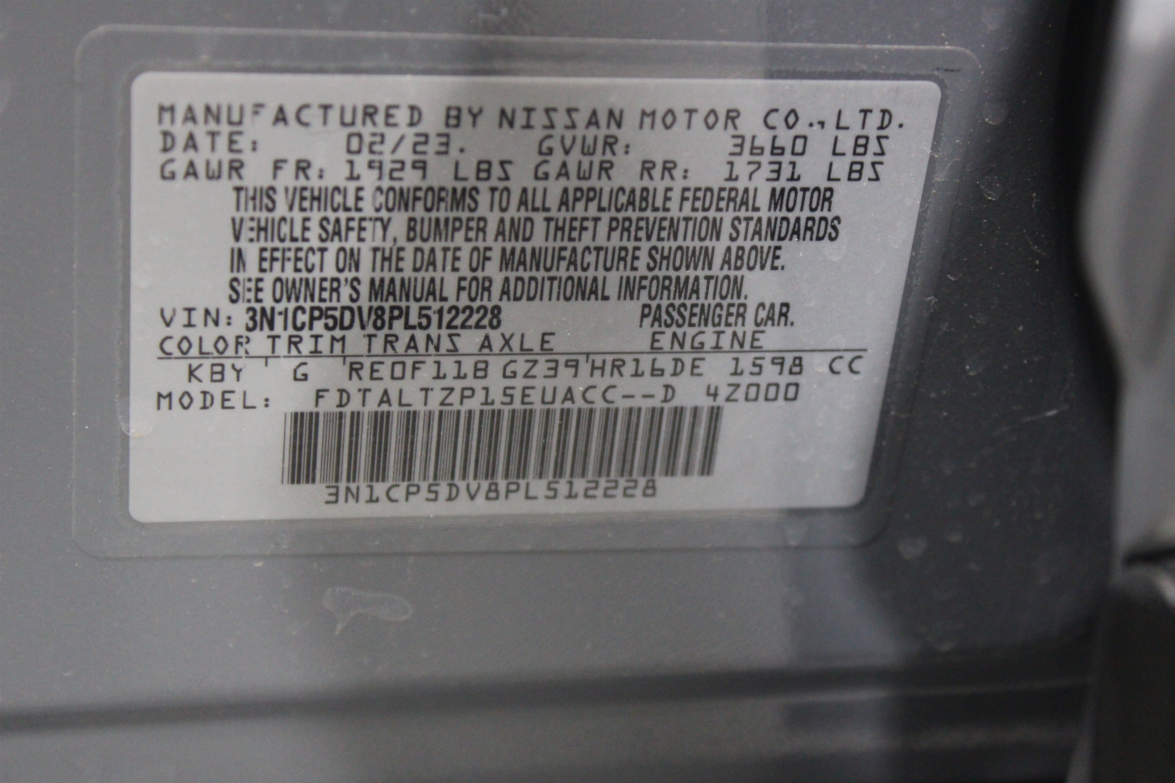 Used 2023 Nissan Kicks SR w/ SR Premium Package FWD image 38