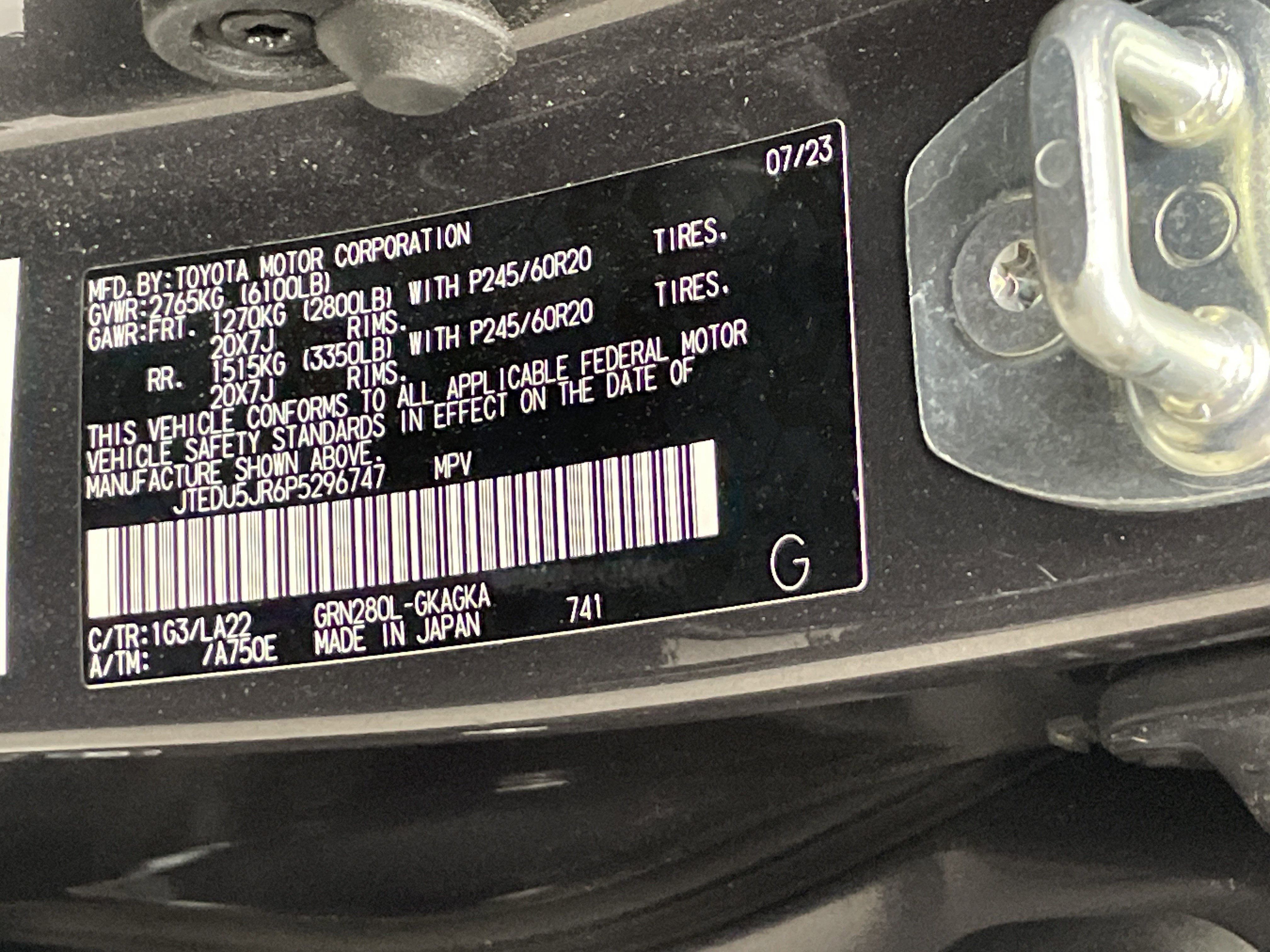 Used 2023 Toyota 4Runner Limited RWD image 36