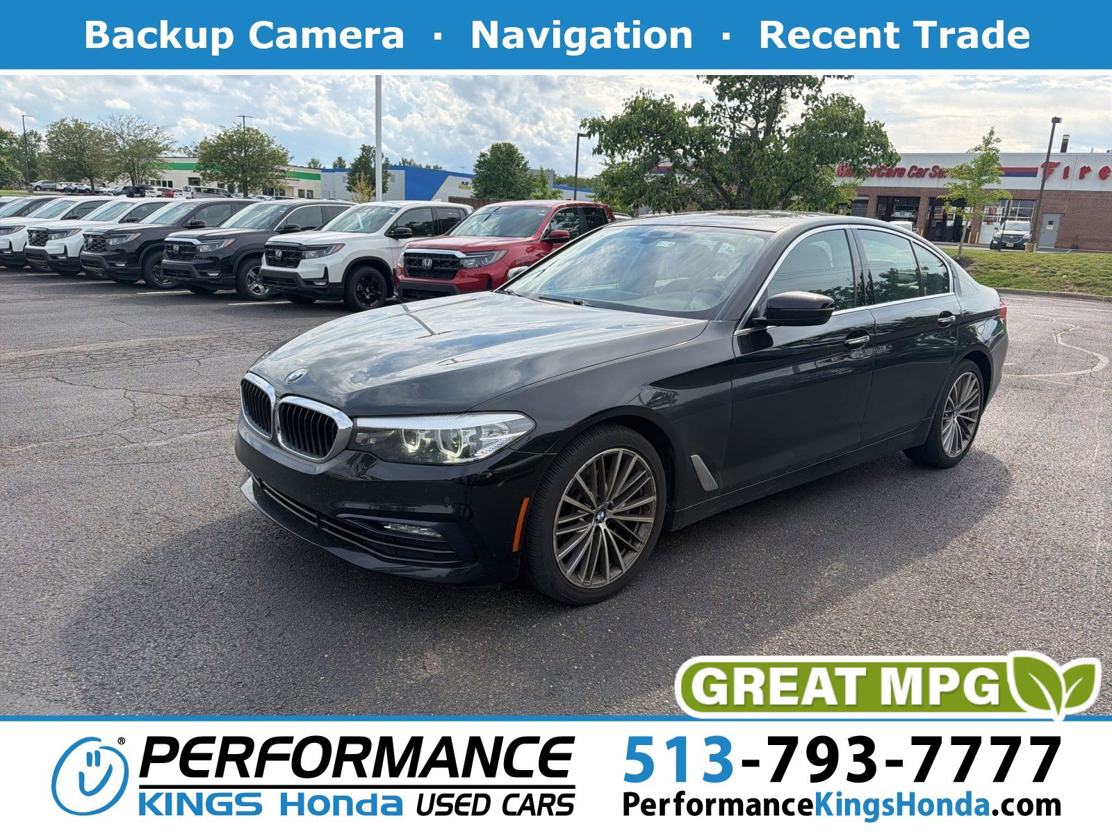 Used 2018 BMW 530i xDrive AWD/4WD image 1
