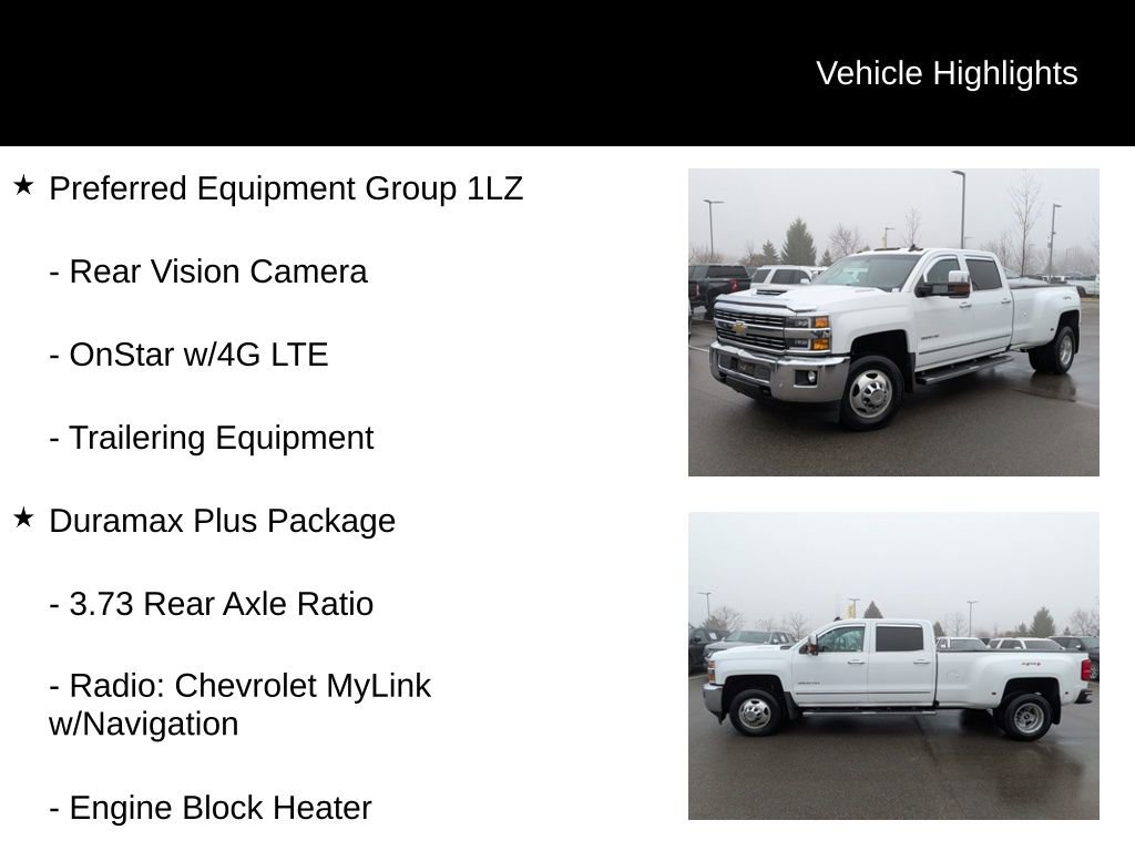 Used 2017 Chevrolet Silverado 3500 LTZ w/ Duramax Plus Package image 16