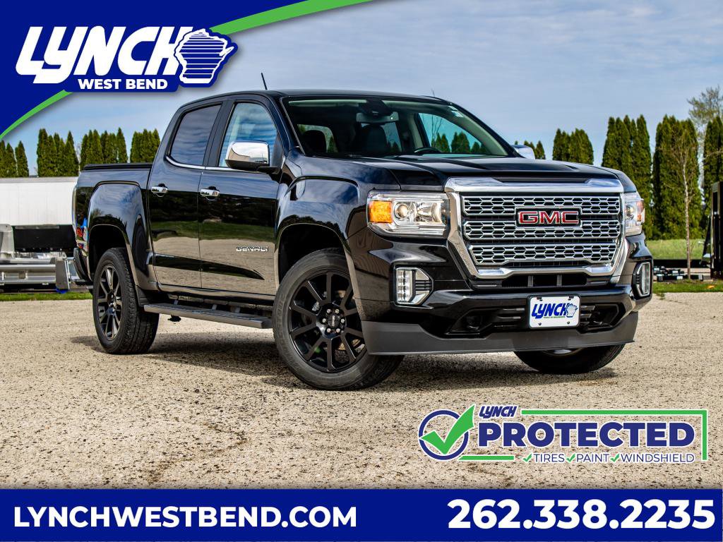 Used 2022 GMC Canyon Denali w/ Denali Black Edition Package AWD/4WD image 1