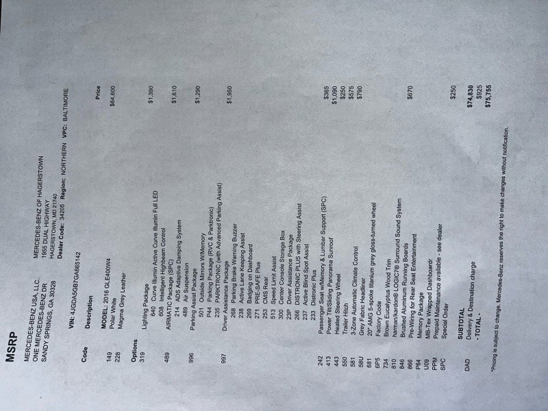 Used 2016 Mercedes-Benz GLE 400 4MATIC image 43